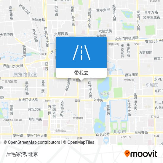后毛家湾地图