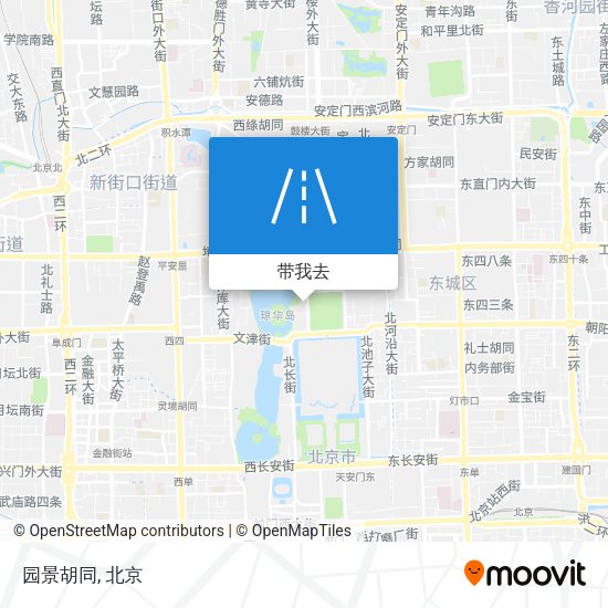 园景胡同地图