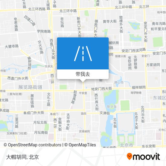 大帽胡同地图