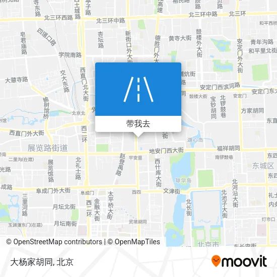 大杨家胡同地图