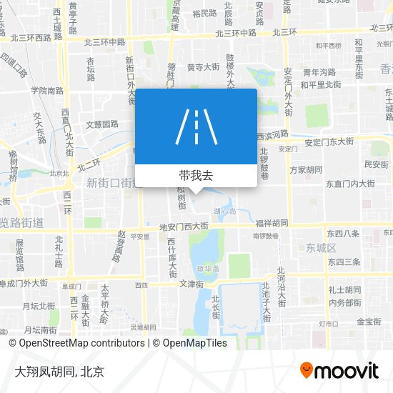 大翔凤胡同地图