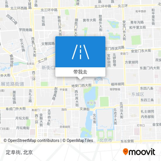 定阜街地图