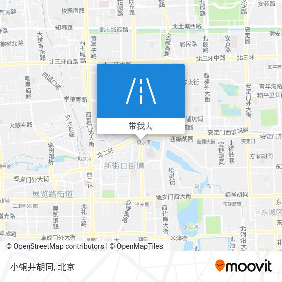 小铜井胡同地图