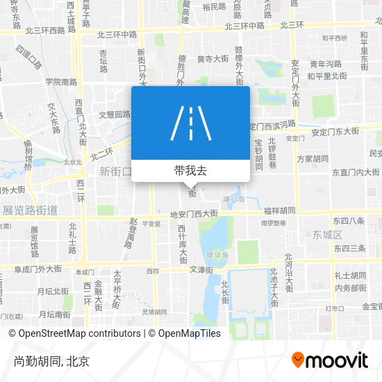 尚勤胡同地图