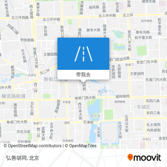 弘善胡同地图