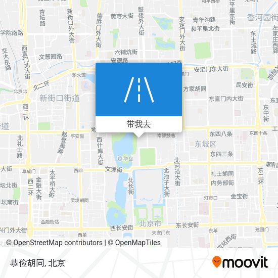 恭俭胡同地图