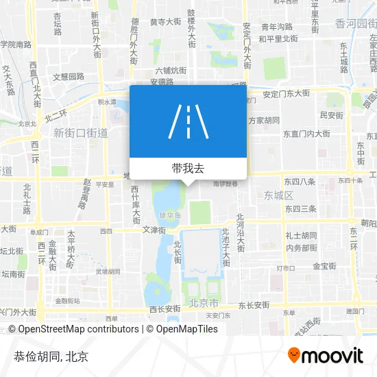 恭俭胡同地图