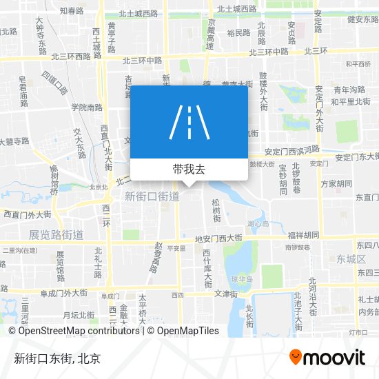 新街口东街地图
