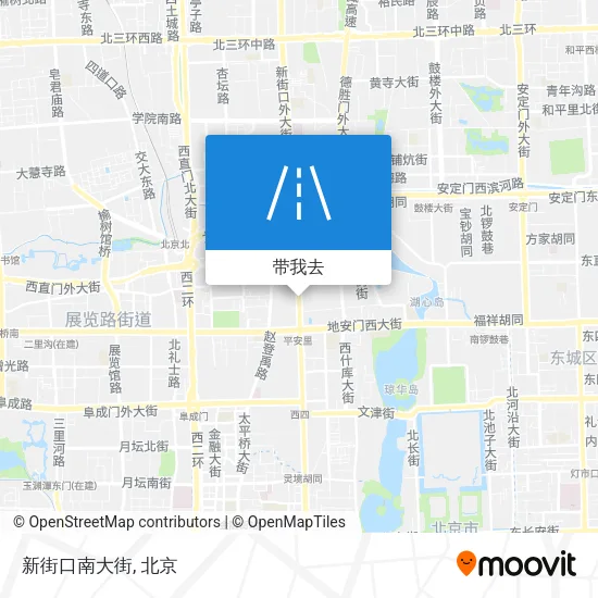 新街口南大街地图