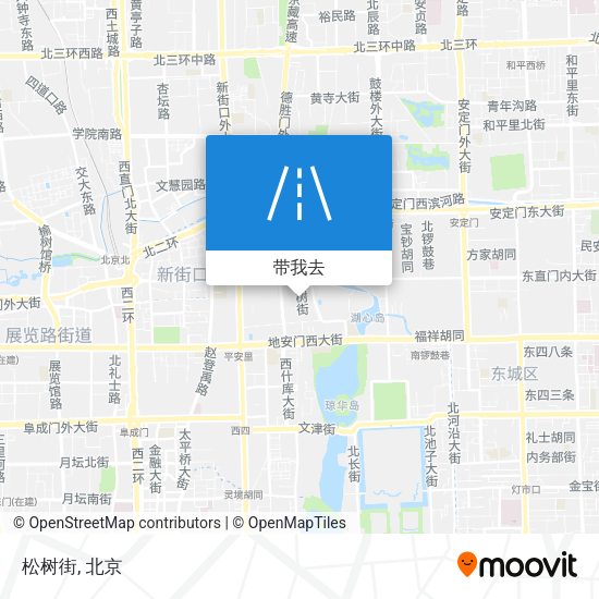 松树街地图