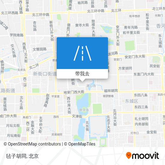 毡子胡同地图