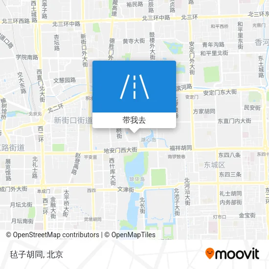 毡子胡同地图