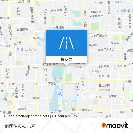 油漆作胡同地图