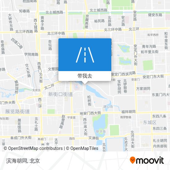 滨海胡同地图