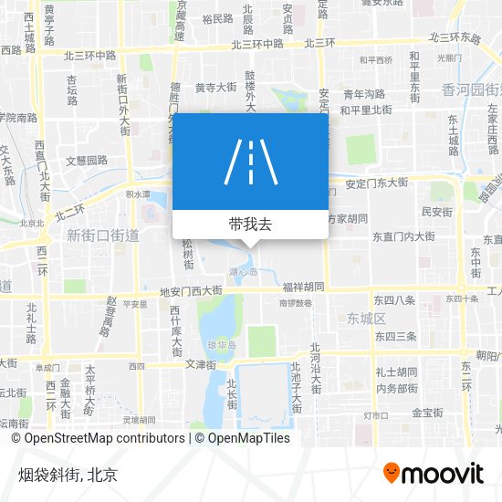 烟袋斜街地图