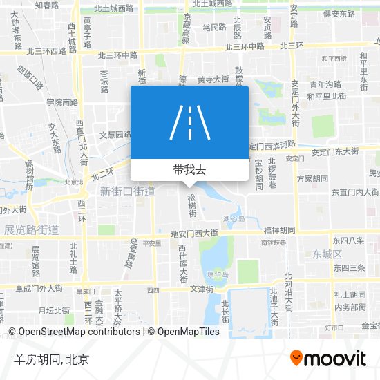 羊房胡同地图