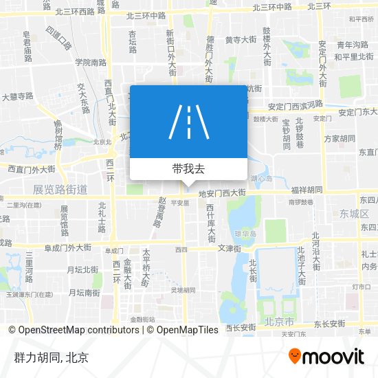 群力胡同地图