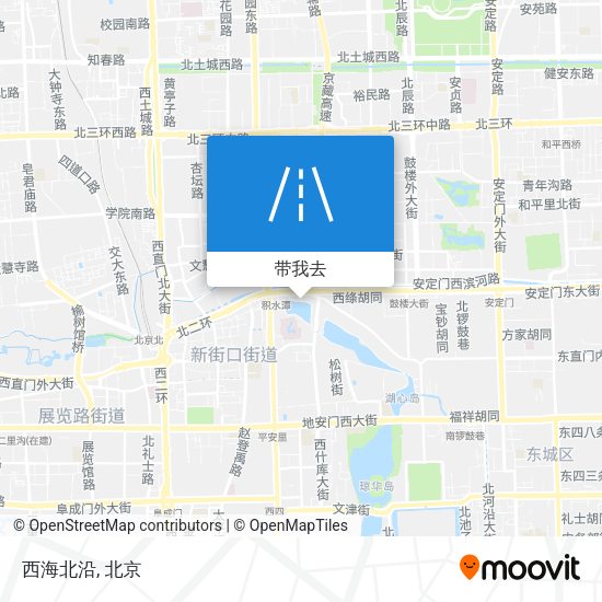 西海北沿地图