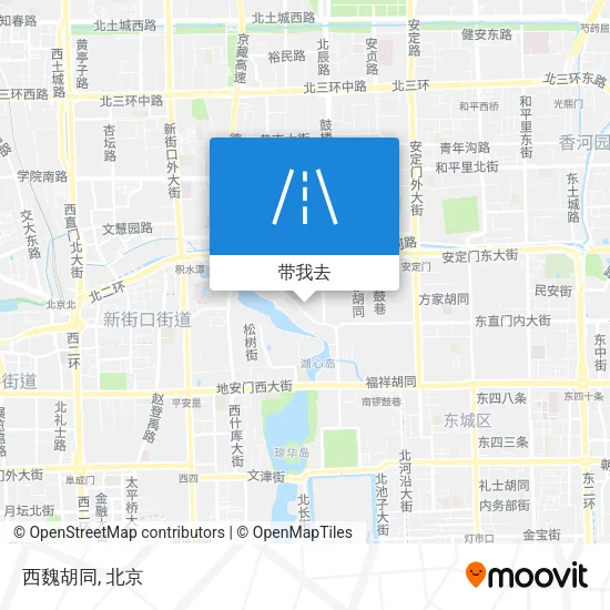 西魏胡同地图