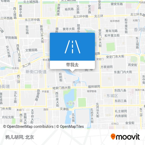 鸦儿胡同地图