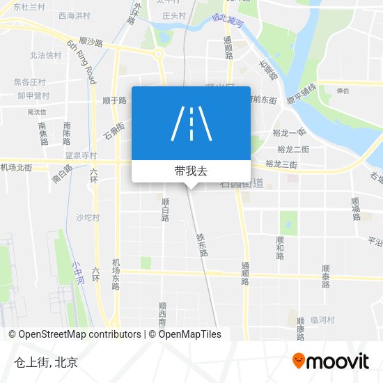 仓上街地图