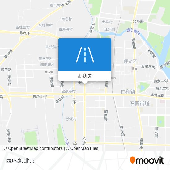 西环路地图