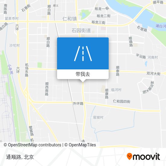 通顺路地图