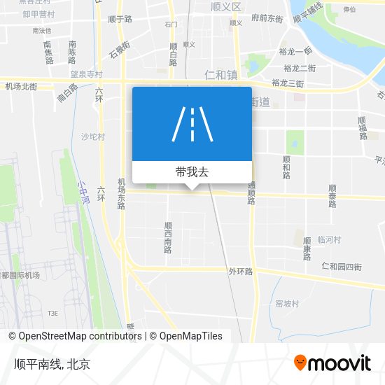 顺平南线地图