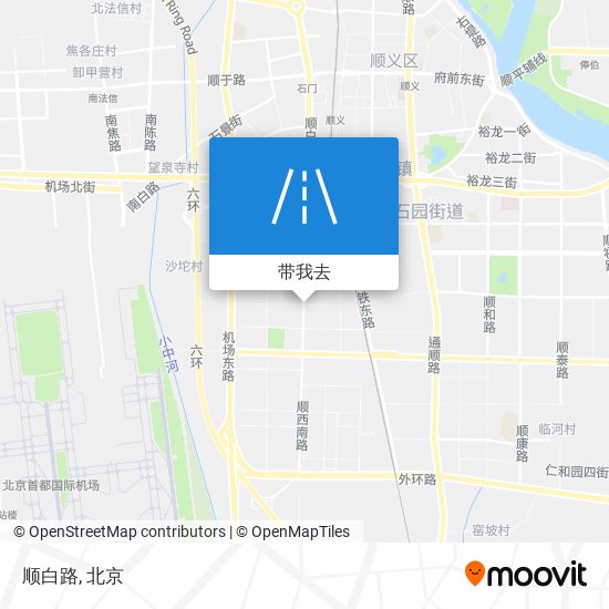 顺白路地图