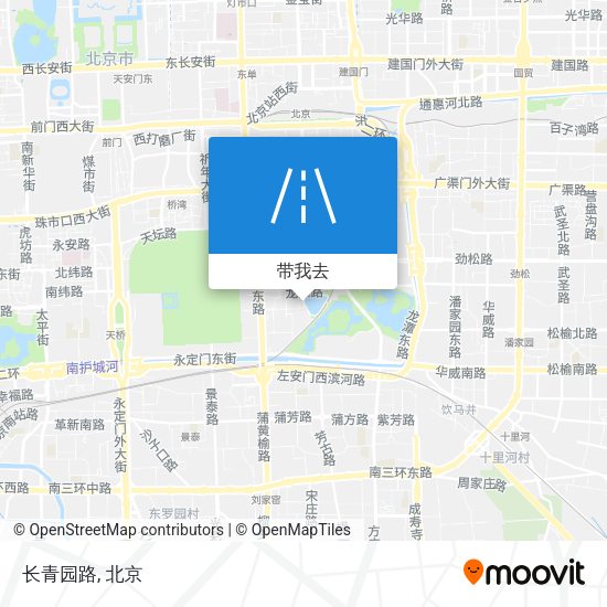 长青园路地图