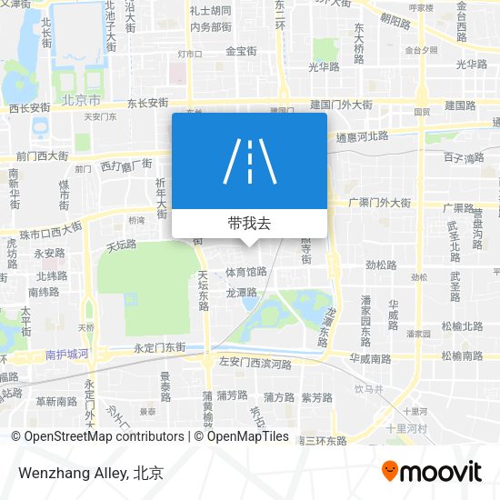Wenzhang Alley地图