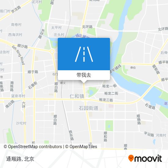 通顺路地图