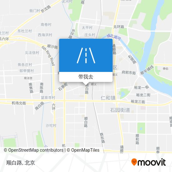 顺白路地图