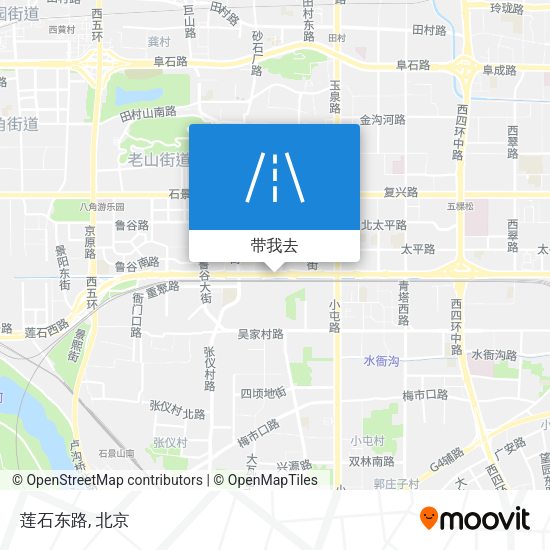 莲石东路地图