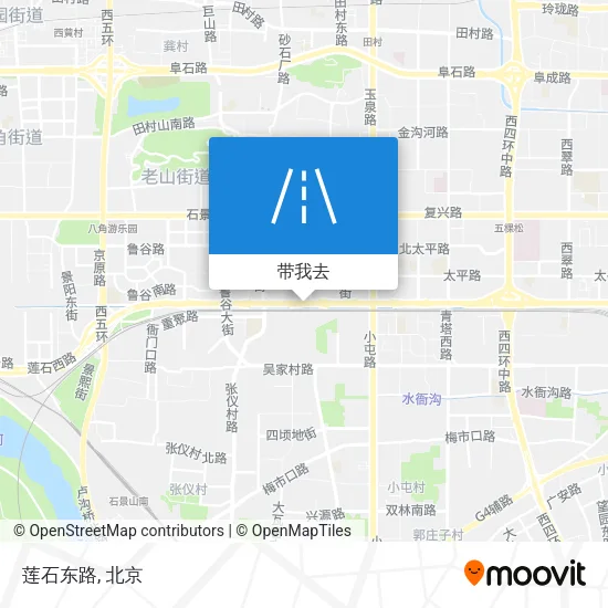 莲石东路地图