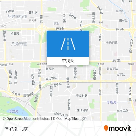 鲁谷路地图