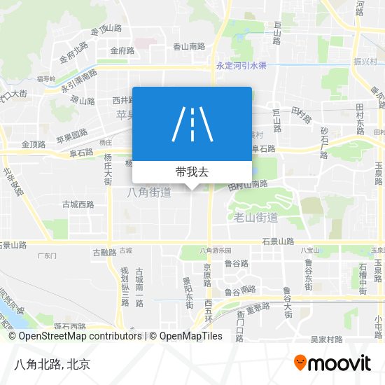 八角北路地图