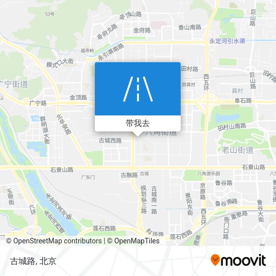 古城路地图