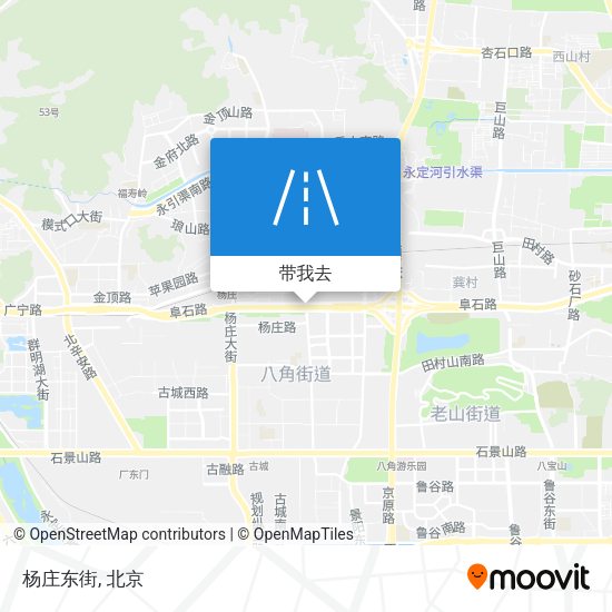 杨庄东街地图