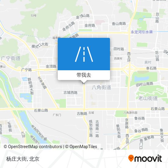 杨庄大街地图