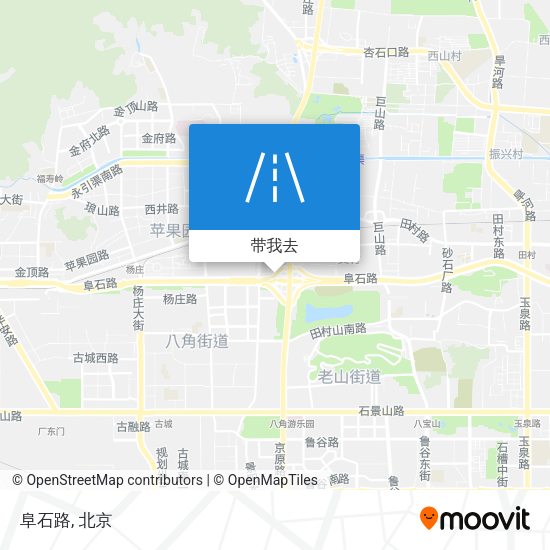 阜石路地图