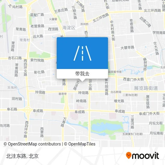 北洼东路地图