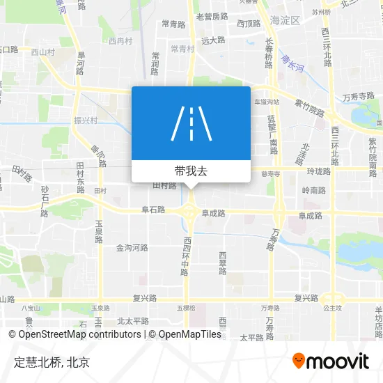 定慧北桥地图