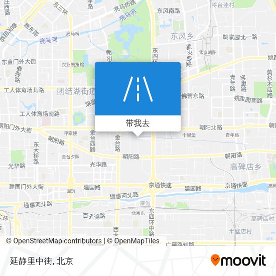 延静里中街地图
