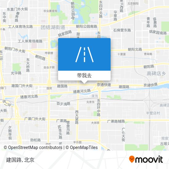 建国路地图