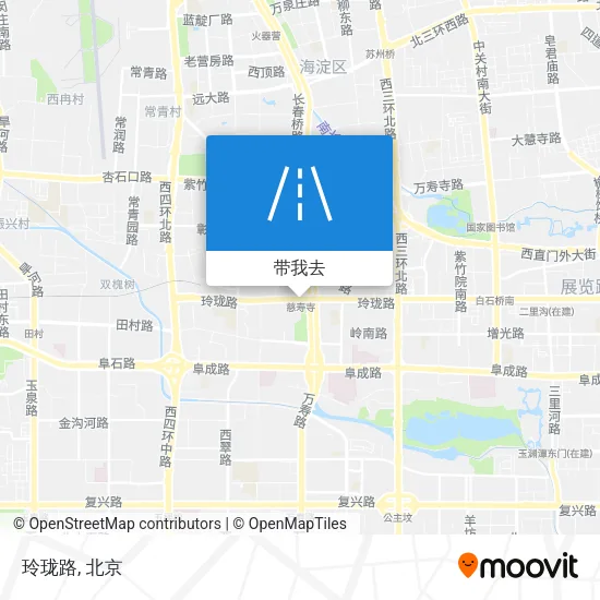 玲珑路地图