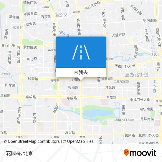 花园桥地图