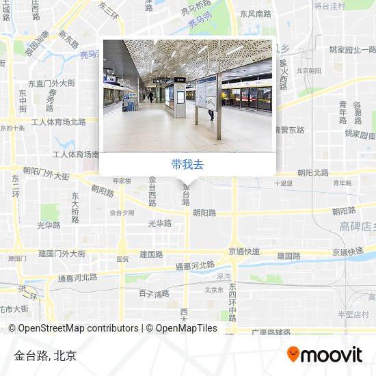 金台路地图