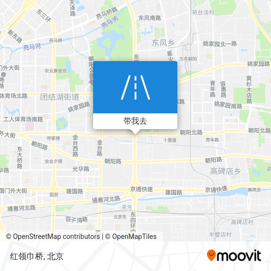 红领巾桥地图