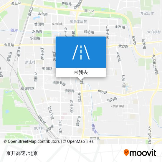 京开高速地图